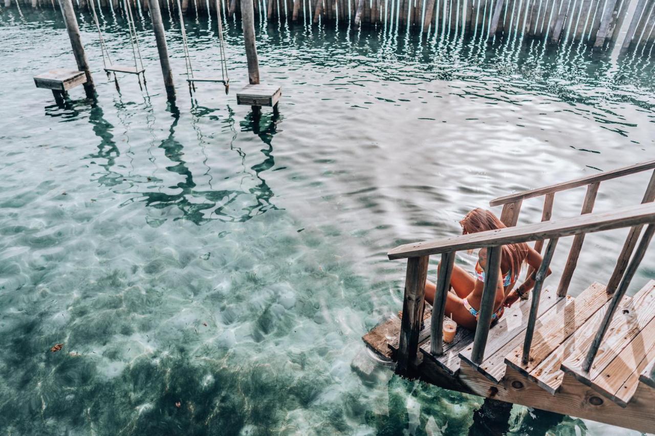 Thatch Caye Resort A Muy'Ono Resort Hopkins Esterno foto